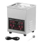1.3L Ultrasonic Cleaner 50W Cleaning Machine Timer Basket &