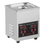 1.3L Ultrasonic Cleaner 50W Cleaning Machine Timer Basket &