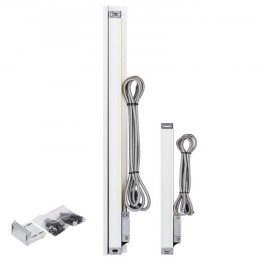 2 precision linear scales with lengths of 250mm and 1000mm (10 inch and 40 inch)