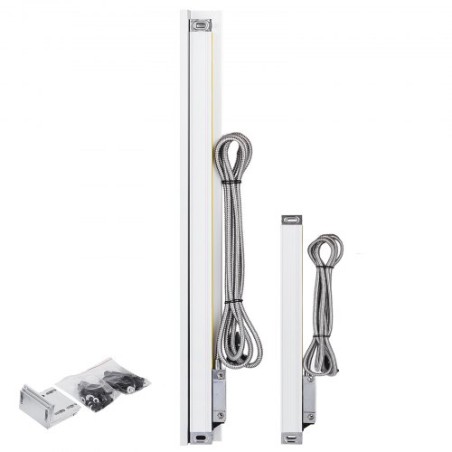 2 Præcision lineære skalaer med længder på 250 mm og 1000 mm (10 tommer og 40 tommer)