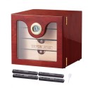 100 Cigar Humidor Cabinet Cedar Cigar Box Humidifier & Hygrometer & Shelve