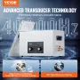 30L Ultrasonic Cleaner with Heater Timer & Basket, Professional Digital Sonic Cavitation Machine, 360W Cleaning Machine for Lab 
