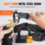 Bike Chain Lock, 3.28 Ft Bicycle Chain Lock with 4 Keys, Heavy Duty Metal Steel Anti-Theft High Security Bike Locks, Perfect for