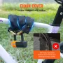 Bike Chain Lock, 3.28 Ft Bicycle Chain Lock with 4 Keys, Heavy Duty Metal Steel Anti-Theft High Security Bike Locks, Perfect for