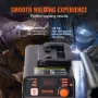 220V Stick Welder, 160A ARC/Lift TIG Welding Machine with Large LED Display, 2-in-1 Portable Stick Welding Machine with Hot Star