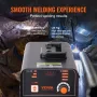 220V Stick Welder, 200A ARC/Lift TIG Welding Machine with Large LED Display, 2-in-1 Portable Stick Welding Machine with Hot Star
