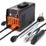 220V Stick Welder, 200A ARC/Lift TIG Welding Machine with Large LED Display, 2-in-1 Portable Stick Welding Machine with Hot Star