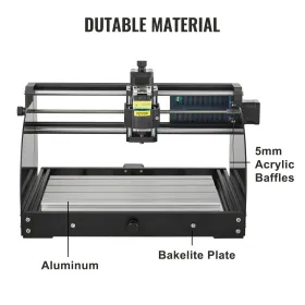CNC 3018 Pro CNC Router 300×180×45mm CNC Machine 500MW GRBL Control Mini Laser Engraver with Offline Controller 3 Axis Laser Eng