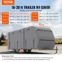 Trailer Travel RV-dækning 18-20 ft klasse A Camper Cover