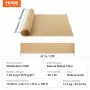 Burlap Fabric Roll, 40” x 150 ft & 50 x 50 High Density Wide Natural Burlap Fabric Rolls, Jute Fabric Burlap Tree Wrap Roll, for