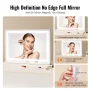 Lighted Makeup Mirror 3 Color w/ Bluetooth USB Desktop Wall-mount 55.1 cm