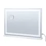 Lighted Makeup Mirror 3 Color w/ Bluetooth USB Desktop Wall-mount 55.1 cm