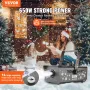 Snow Machine 650W håndholdt hængende snefremstillingsmaskine