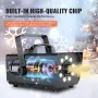 Snow Machine 800W håndholdt hængende sneproducent med LED -lys