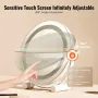 12â €  Vanity Mirror With Lights LED Makeup Round m/ Smart