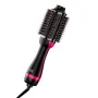 Hair Blow Dryer Brush, 4 in 1 Ionic Hair Dryer Styler and Volumizer with Electroplated Titanium & 75mm Ceramic Coating Oval Barr