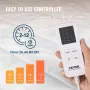 Heated Mattress Pad, 195 x 165 cm, Queen Electric Bed Warmer with 4 Heat Settings Control, 12-Hour Timer, 8-Hour Auto Off,All Ar