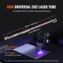 60W CO2 Laserrør 49,2 in / 1250 mm Borosilicat