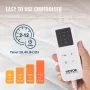 Heated Mattress Pad, 150 x 80 cm, Electric Bed Warmer with 4 Heat Settings Control, 12-Hour Timer, 8-Hour Auto Off,Deep All Arou