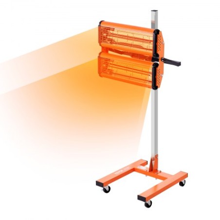 2200W High Power Infrared Paint Curing Lamp til auto -tørring af kropsopvarmning