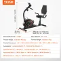 Recumbent Exercise Bike, Recumbent Bike for Adults Seniors, Adjustable Magnetic Resistance Stationary Bike for Home, Workout Bik