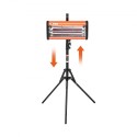 Handheld/Stand Infrared Paint Curing Lamp 2000W for Auto Drying Heating