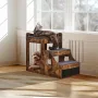 Kæledyr køjeseng med trapper hund/katte vindue aborre med