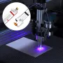 90W CO2 Laser Tube, 49.2 in (1250 mm) Length, 3.1 in (80 mm) Dia Borosilicate Glass Laser Cutter Tube with Metal Head, 10,000hr 