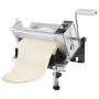 Manual Dough Sheeter Machine, Puff Pastry Sheeter and Fondant Roller, Removable Handle, Panel, Roller for Easy Cleaning, Max 1/2