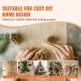 Burlap Fabric Roll, 14” x 150 ft & 50 x 50 High Density Wide Natural Burlap Fabric Rolls, Jute Fabric Burlap Tree Wrap Roll, for