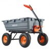 Poly Garden Dump Cart Heavy-Duty yard vogne og vogne 6.48 Cu.ft 1200 lbs