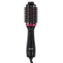 Hair Blow Dryer Brush, 4 in 1 Ionic Hair Dryer Styler and Volumizer with Electroplated Titanium & 65mm Ceramic Coating Oval Barr