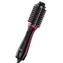 Hair Blow Dryer Brush, 4 in 1 Ionic Hair Dryer Styler and Volumizer with Electroplated Titanium & 65mm Ceramic Coating Oval Barr