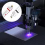 130W CO2 Laser Tube, 65 in (1650 mm) Length, 3.1 in (80 mm) Dia Borosilicate Glass Laser Cutter Tube with Metal Head, 10,000hr W