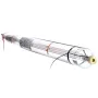 130W CO2 Laserrør 65 i / 1650 mm Borosilikat Glaslaserskærespil