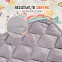 Play Mat, Extra Large 71"x79" Crawling Mat, Non-Slip One-Piece Thickened Soft Mat, Foldable Floor Mat, Waterproof Activity Playm