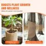 Burlap Fabric Roll, 40” x 30 ft & 50 x 50 High Density Wide Natural Burlap Fabric Rolls, Jute Fabric Burlap Tree Wrap Roll, for 
