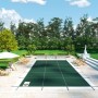 Pool Safety Cover Fits 20x40ft Rectangle Inground Pools, Safety Pool Cover with Drainage Holes, Mesh Solid Pool Cover for
