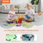 Magnetic Tiles, 55 PCS Magnetic Building Blocks for Kids, Magnet Building Set with Car Base & 16 Digital Cards, STEM Educational