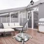 Surface Cleaner 21 Inch Pressure Flat Surface Cleaning 4000 PSI Max Working Pressure Flat Surface Cleaner Stainless Steel Rotati