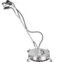 Surface Cleaner 21 Inch Pressure Flat Surface Cleaning 4000 PSI Max Working Pressure Flat Surface Cleaner Stainless Steel Rotati