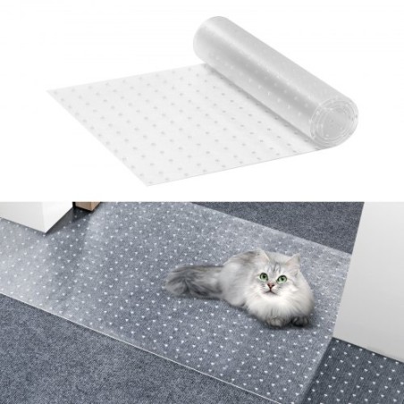 Tæppebeskytter til kæledyr kat 15 "x 4 'Scratch-Proof Scratch Stopper PVC