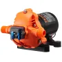 12V Diaphragm Pump, 3 GPM (11.36 L/min), 3-Chamber 12 Volt DC Water Pump with Automatic Pressure Switch 2.7-6.9 bar(40-100 PSI) 