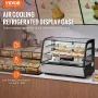 Kølet skærmbageri Display Køleskab 5 Cu Ft/146L 2-lags