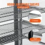 Kølet skærmbageri Display Køleskab 5 Cu Ft/146L 2-lags