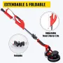 Drywall Sander 750W, Electric Drywall Sander, Foldable Sheetrock Sander, with Telescope Handle, Electric Sander, Variable Speed 