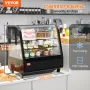 Kølet skærmbageri Display Køleskab 3,5 cu.ft/100L 2-lags