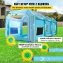 Inflatable Paint Booth, 39.4x16.4x13.1 ft Spray Paint Booth, with 2 Powerful Blowers, Inflatable Spray Booth with Air Filter Sys