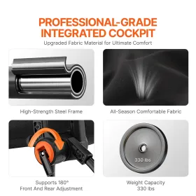 6Pack 36" Traffic Cones, Safety Road Parking Cone with Black Weighted Base, PVC Orange Traffic Safety Cones, Hazard Cones "