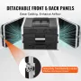 6U Rack Case Server Rack Cabinet 19 i dybden med ABS